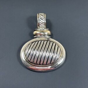 Vintage 90’s Silver and Gold Pendant